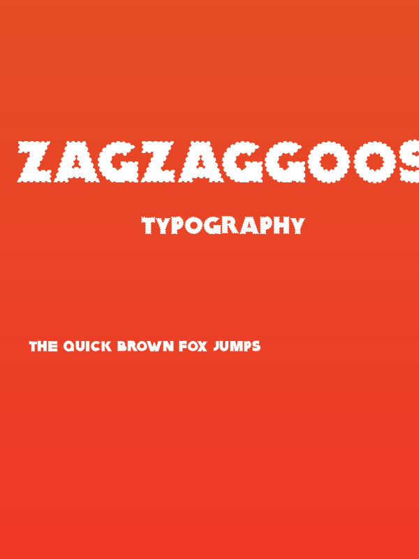 ZagzagGoosePimples Poster