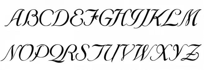 Zahariel Demo Schriftart Groß