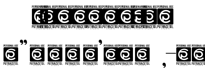 Zahiya Font OTHER CHARS