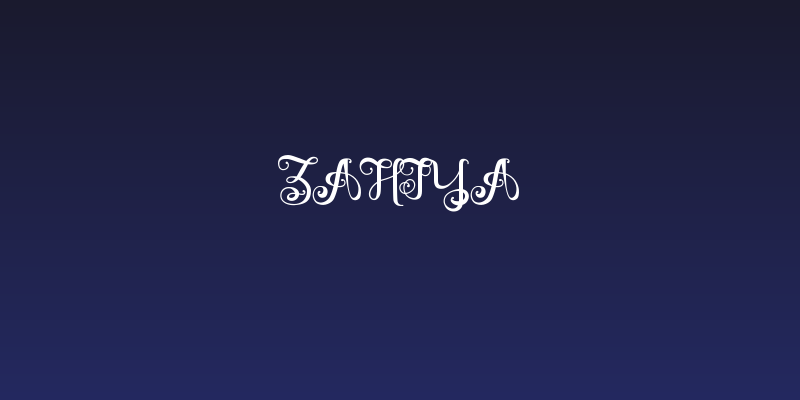 Zahiya Social Header
