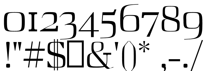 Zahra Book `` Font OTHER CHARS