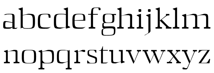 Zahra Book `` Font LOWERCASE