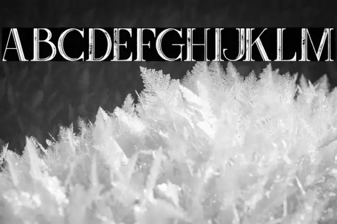 Zahra Inline Grunge Font examples