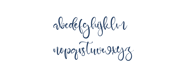 Zahra Lovely Lowercase