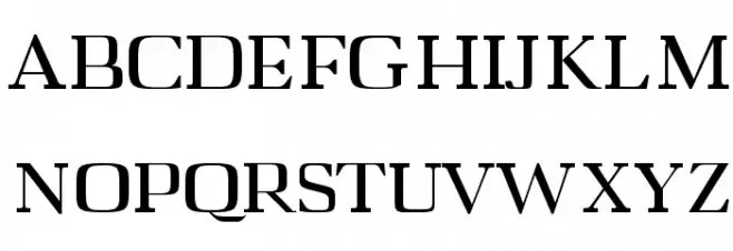 Zahra Regular Font UPPERCASE
