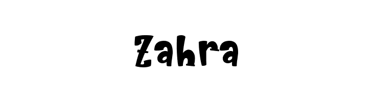 Zahra typeface free 2025 download