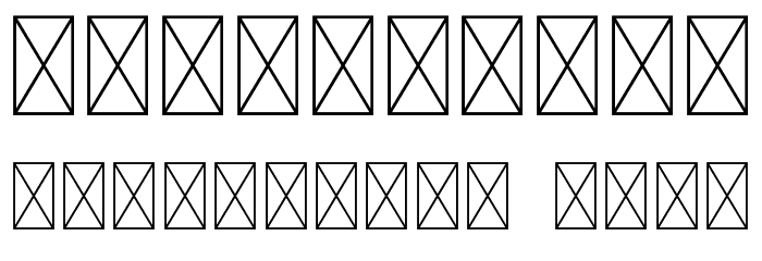 Zainiver Demo Font OTHER CHARS