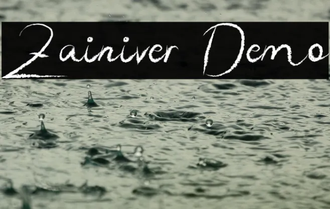 Zainiver Demo Example 1
