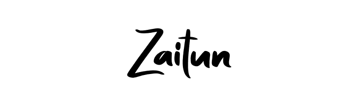 Zaitun  font caratteri gratis