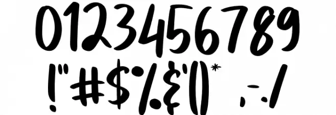 Zaitun Font OTHER CHARS