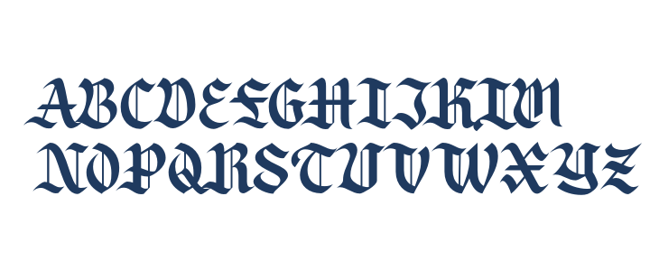 Zaken Manus PERSONAL USE Regular Uppercase