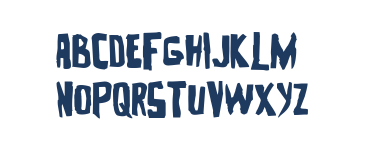 Zakenstein Expanded Lowercase