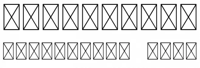 Zakilla DEMO Font OTHER CHARS