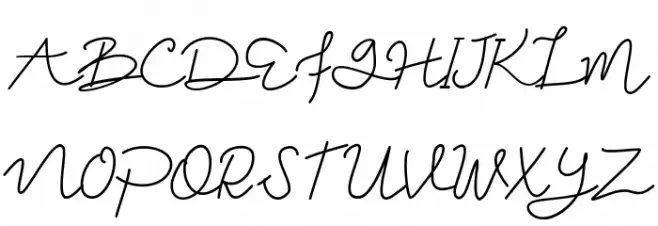 Zakilla DEMO Schriftart Groß
