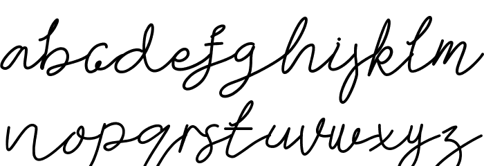 Zakilla DEMO Font LOWERCASE
