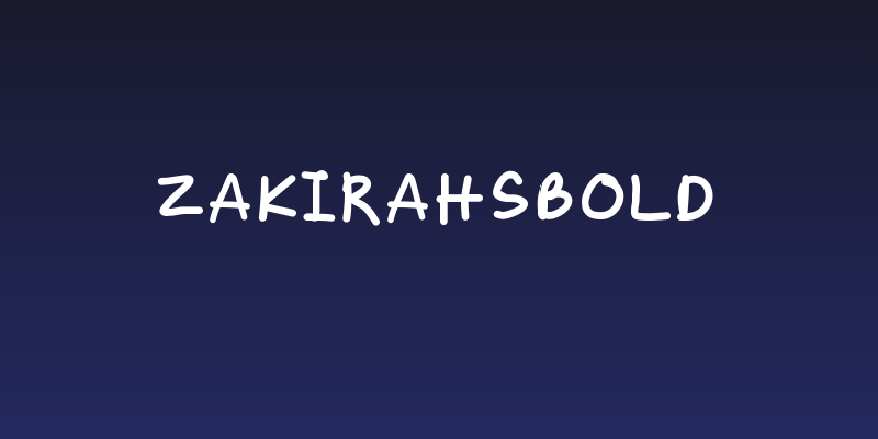 ZakirahsBold Social Header