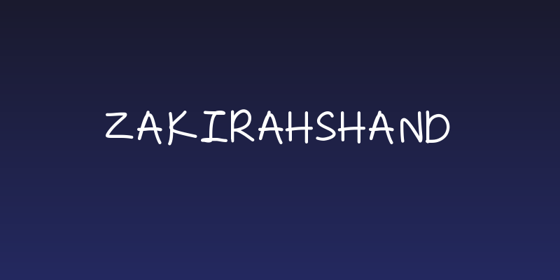 ZakirahsHand Social Header