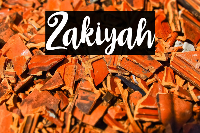 Zakiyah Example 3