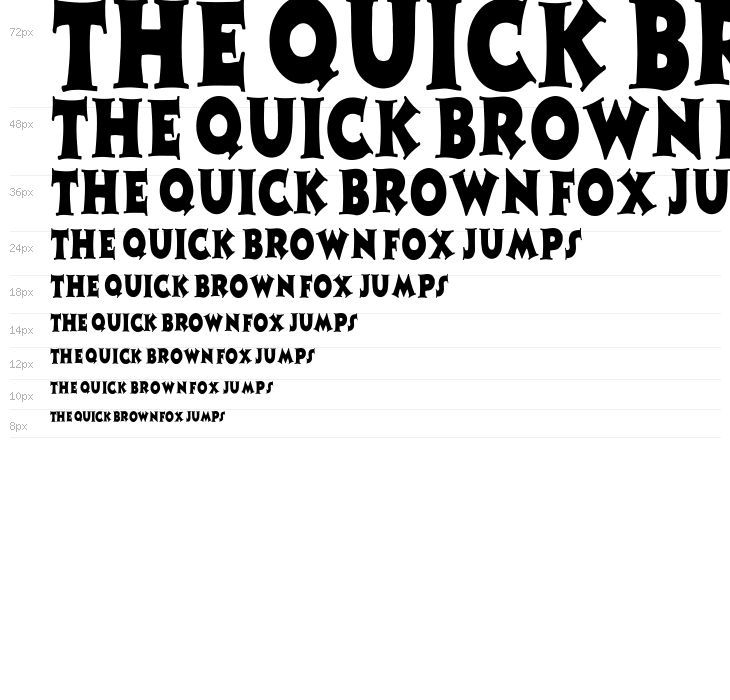 Zaleski Condensed Waterfall