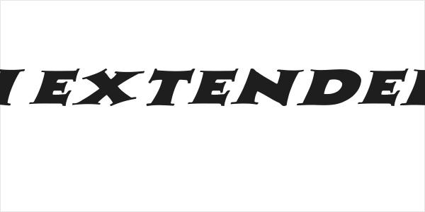 Zaleski Extended Italic Logo