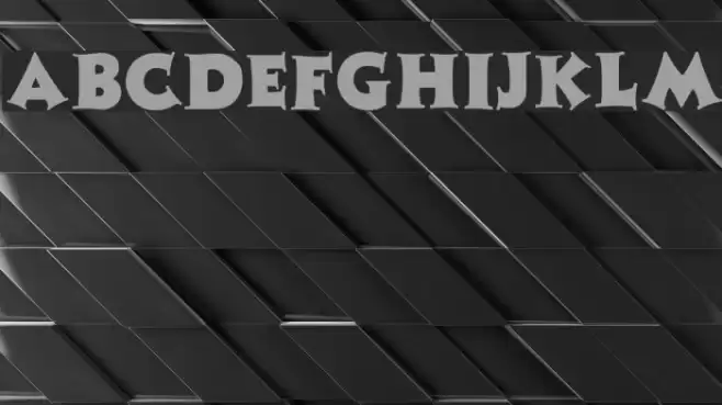 Zaleski Regular Font examples