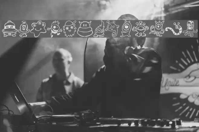 ZalienZ Font examples