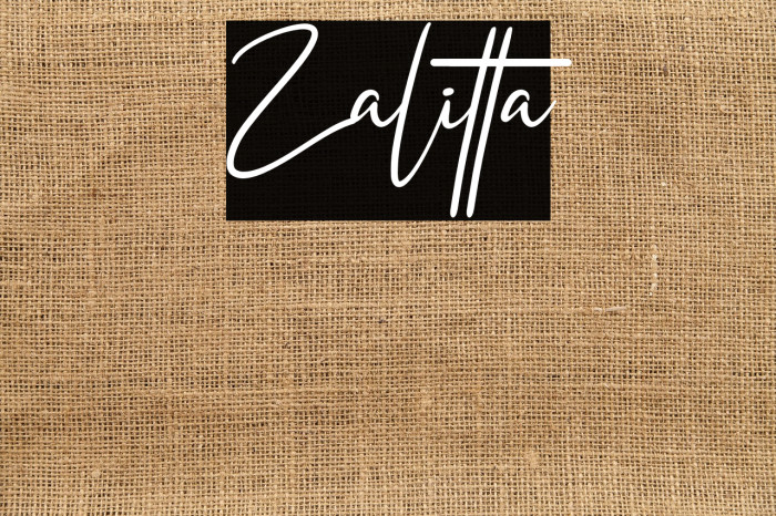 Zalitta Example 3