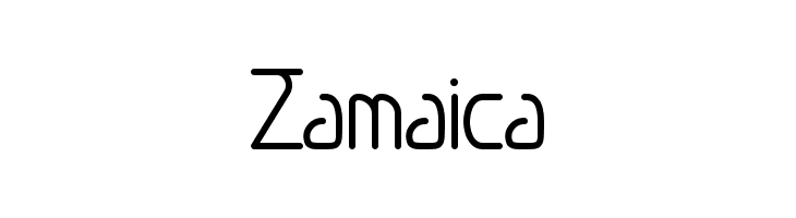 Zamaica  免费字体下载