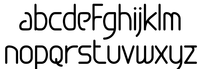Zamaica Font LOWERCASE
