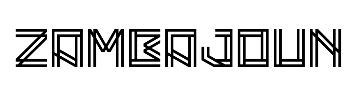 Zambajoun  Скачать бесплатные шрифты