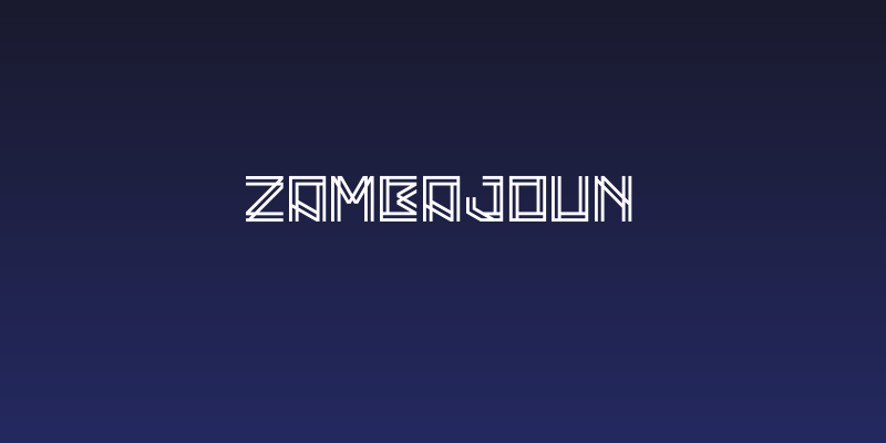 Zambajoun Social Header