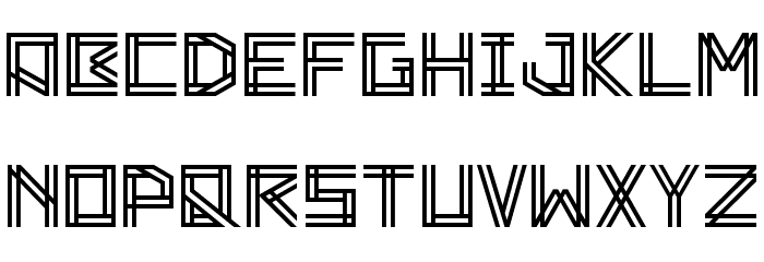Zambajoun Font LOWERCASE