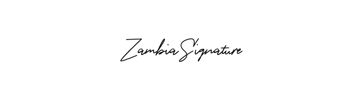 ZambiaSignature  font caratteri gratis