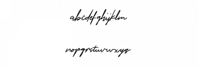 ZambiaSignature Fuentes MINÚSCULAS