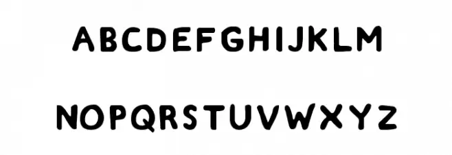 Zamboni Joe Schriftart Kleinbuchstaben