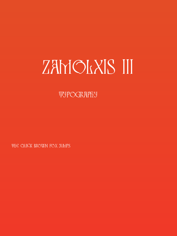 Zamolxis III Poster