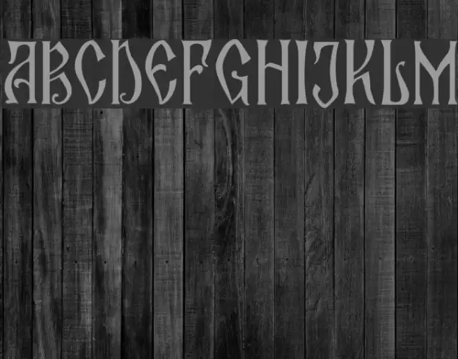 Zamolxis II Font examples