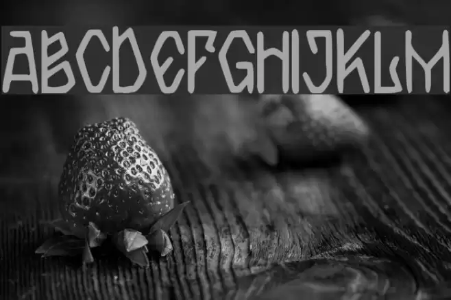 Zamolxis IV Font examples