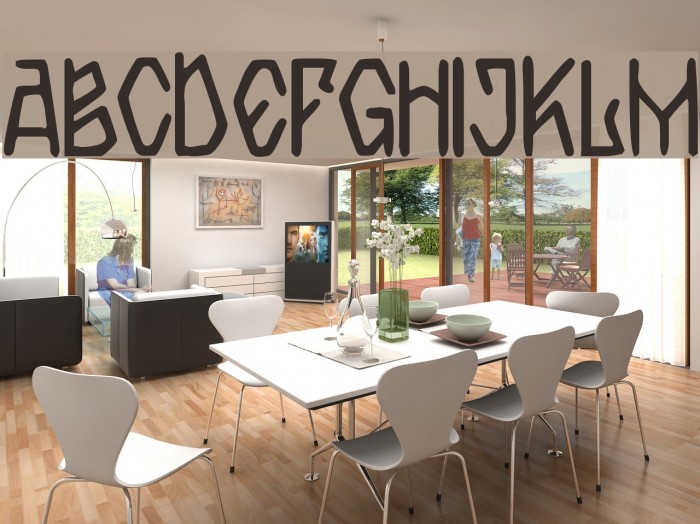 Zamolxis IV Font examples