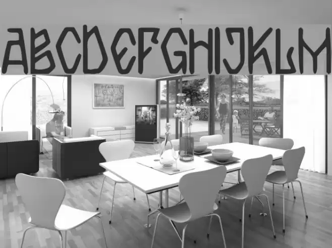 Zamolxis IV Font examples