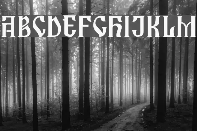 Zamolxis I Font examples