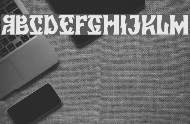 Zamolxis VI Font examples