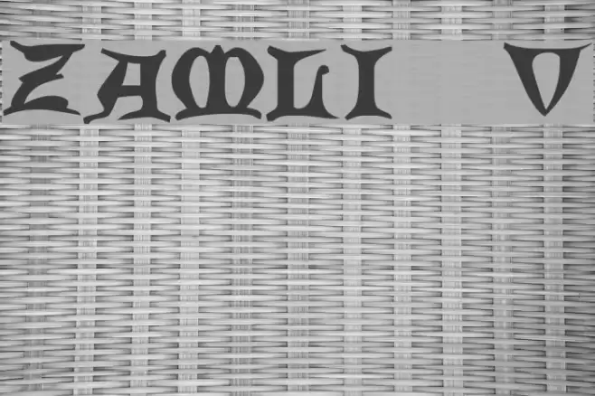 Zamolxis  V Font examples