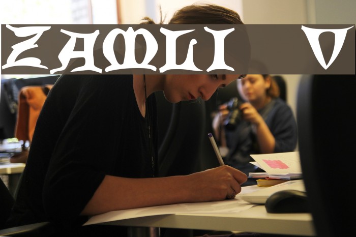 Zamolxis V Font examples