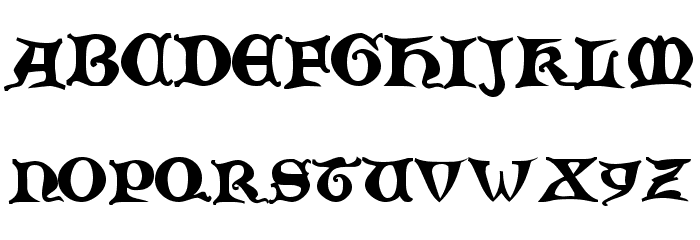 Zamolxis V Font Litere mici
