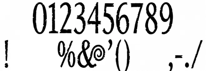 Zamonia2013 Regular 字体 其它煤焦