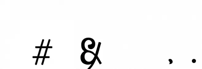 Zamrud & Khatulistiwa Font OTHER CHARS