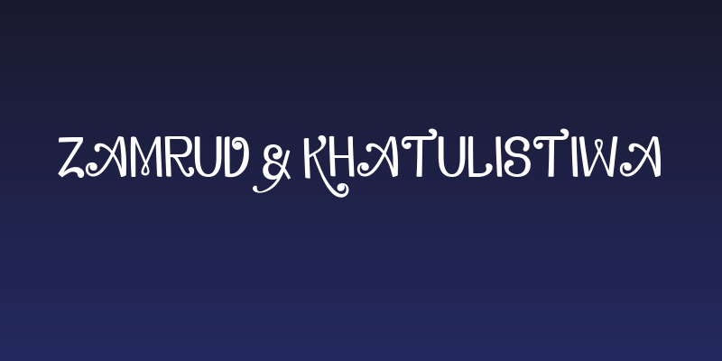 Zamrud & Khatulistiwa Social Header