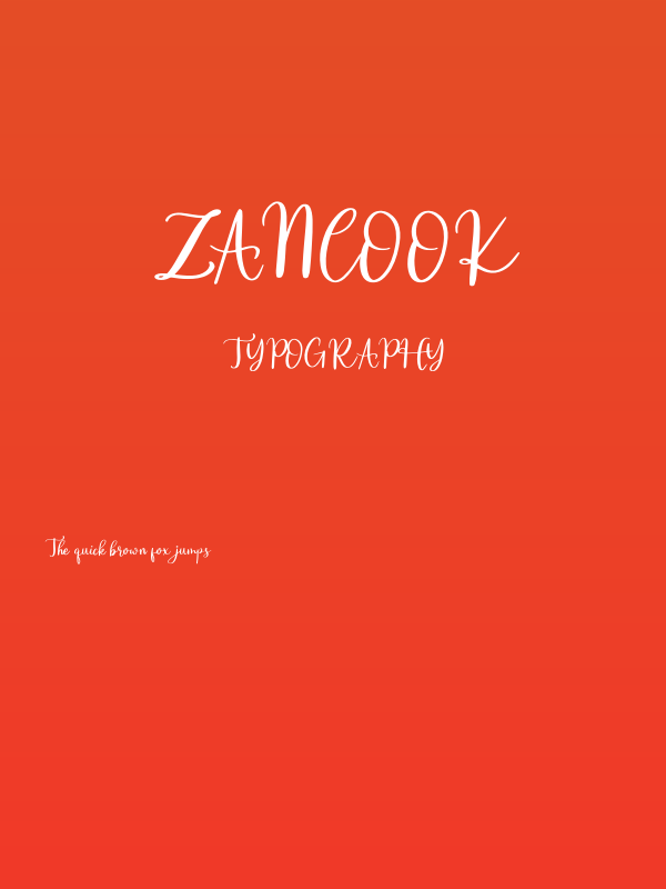 Zancook Poster
