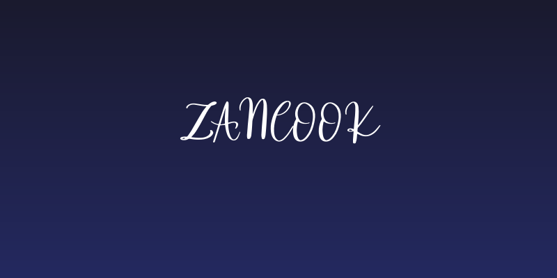 Zancook Social Header